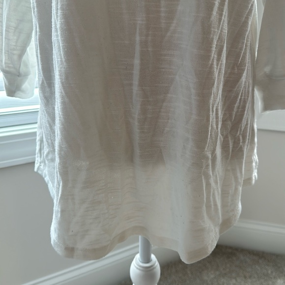 Oversized woman’s white sweater - Picture 4 of 7